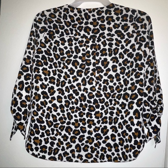 MICHAEL KORS BASIC BLOUSE SMALL - Picture 2 of 5